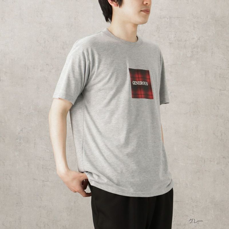 T-GRAPHICS  モードプリント半袖Tシャツ メンズ ネコポス 対応商品商品画像-1