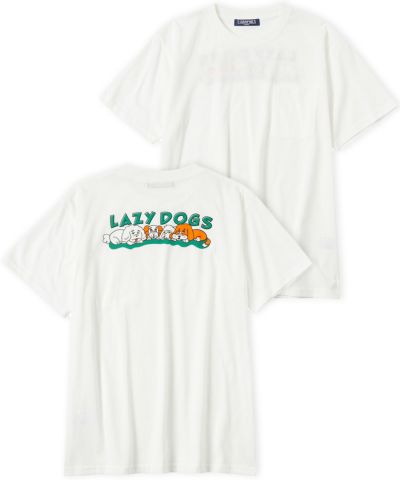 T-GRAPHICS  ポップストリートプリント半袖Tシャツ メンズ ネコポス 対応商品