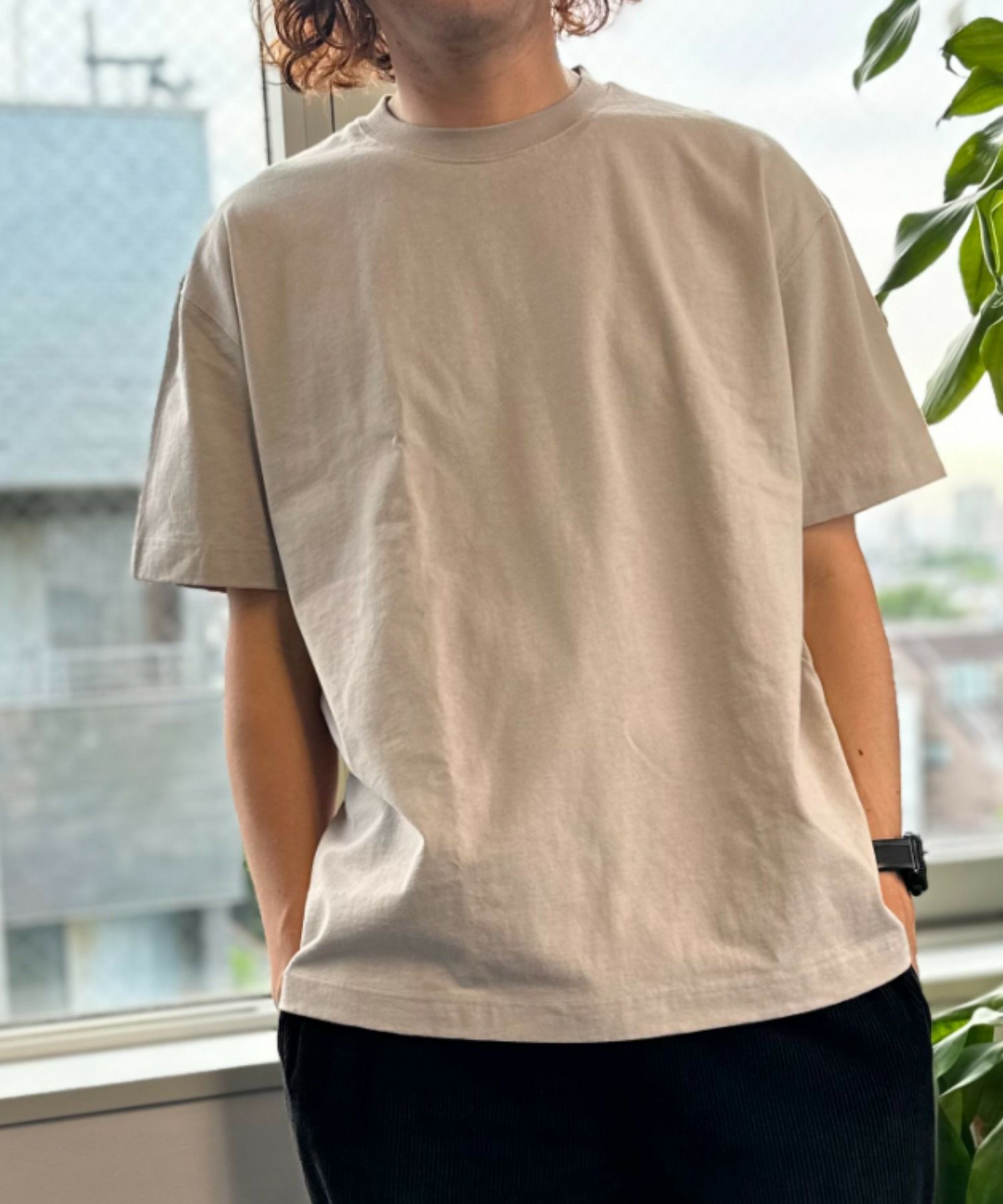NAVY コットンUSA無地Tシャツ メンズ ネコポス 対応商品