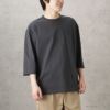 NAVY コットンUSA7分袖Tシャツ メンズ