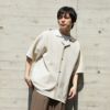 URBAN COLLECTION 半袖ニットシャツ メンズ