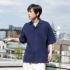 URBAN COLLECTION 半袖ニットシャツ メンズ