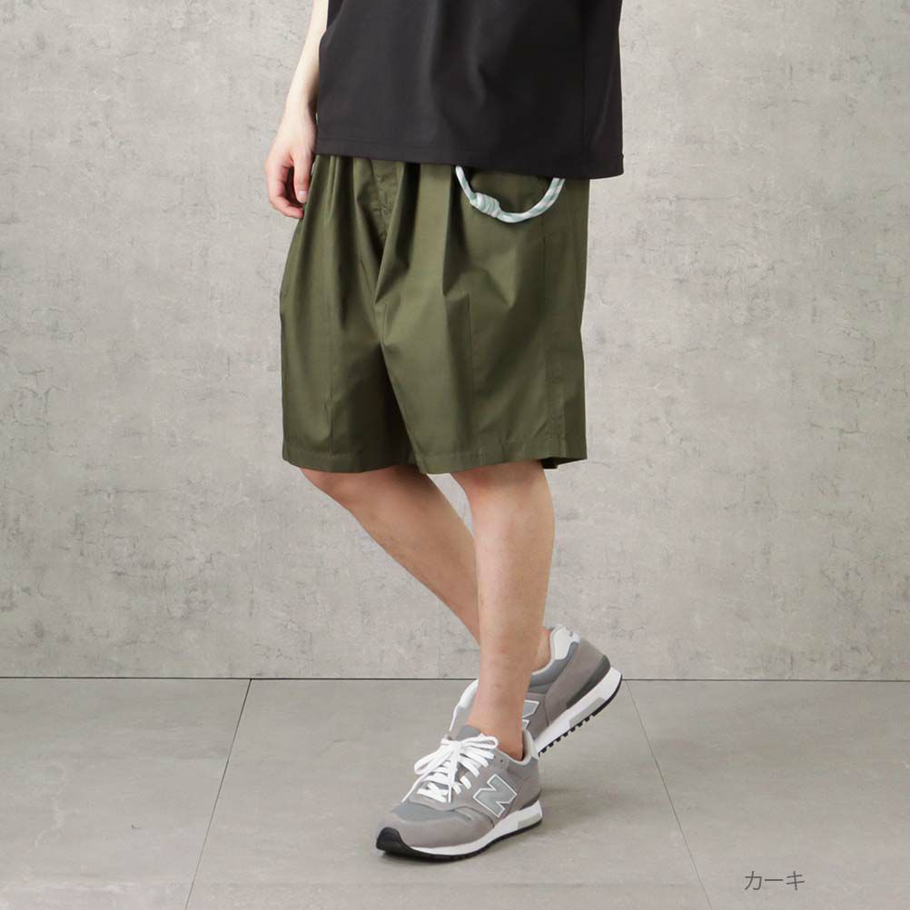 CAPTAIN STAG ワイドハーフパンツ メンズ 