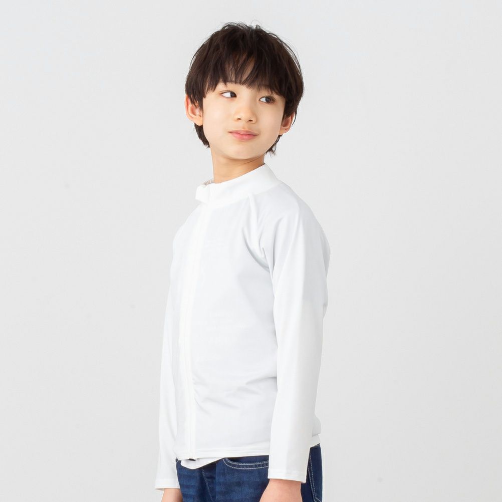 NAVY ジップ付きラッシュガード キッズ商品サムネイル-8