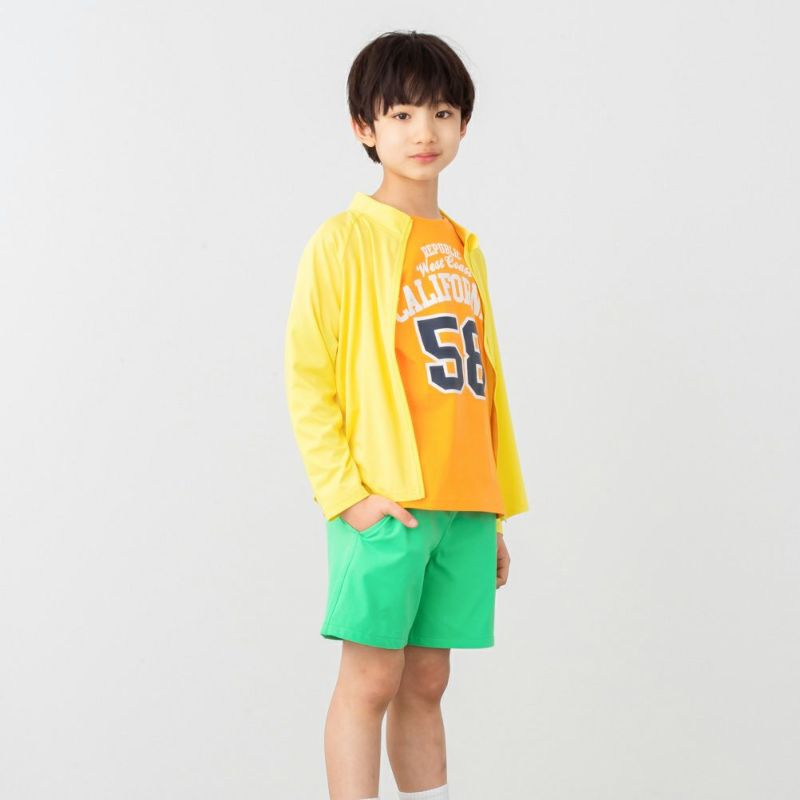 NAVY ジップ付きラッシュガード キッズ商品画像-12