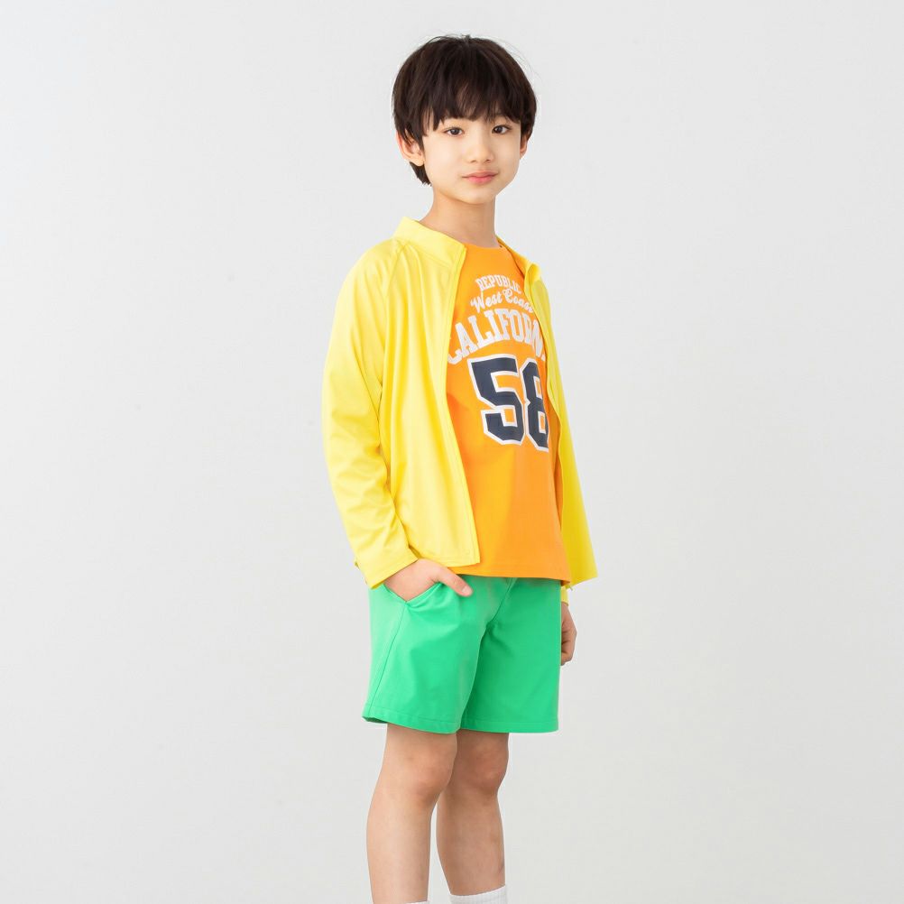 NAVY ジップ付きラッシュガード キッズ商品サムネイル-12