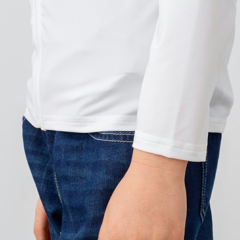 NAVY ジップ付きラッシュガード キッズ商品サムネイル-17