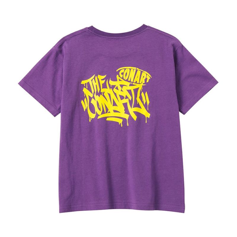 CONART ロゴプリント半袖Tシャツ キッズ ネコポス 対応商品商品画像-2
