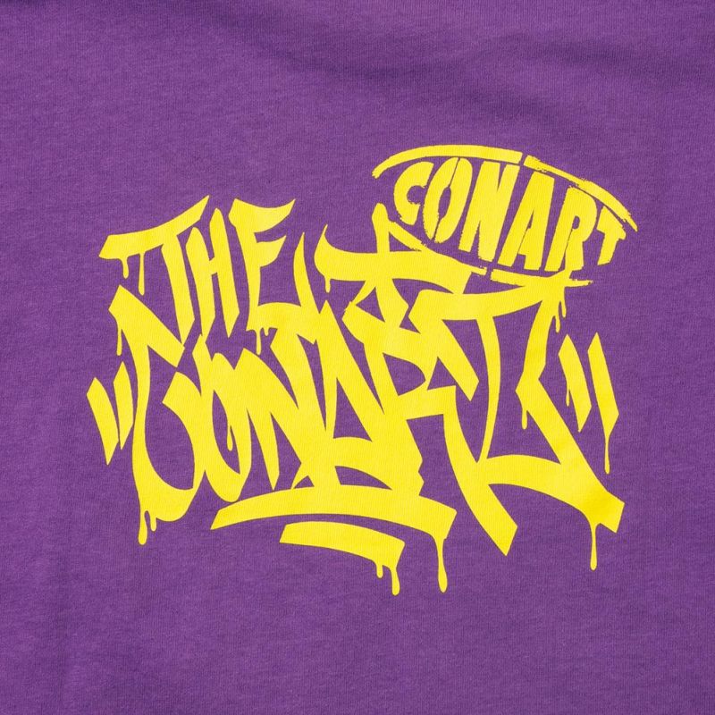 CONART ロゴプリント半袖Tシャツ キッズ
