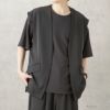 URBAN COLLECTION ドレープツイルベスト メンズ