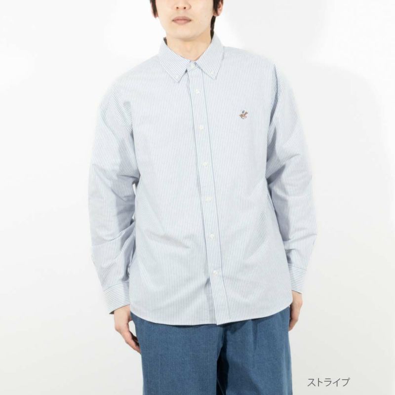 [期間限定価格]【オンラインストア限定】BEVERLY HILLS POLO CLUB オックスボタンダウンシャツ メンズ商品画像-1