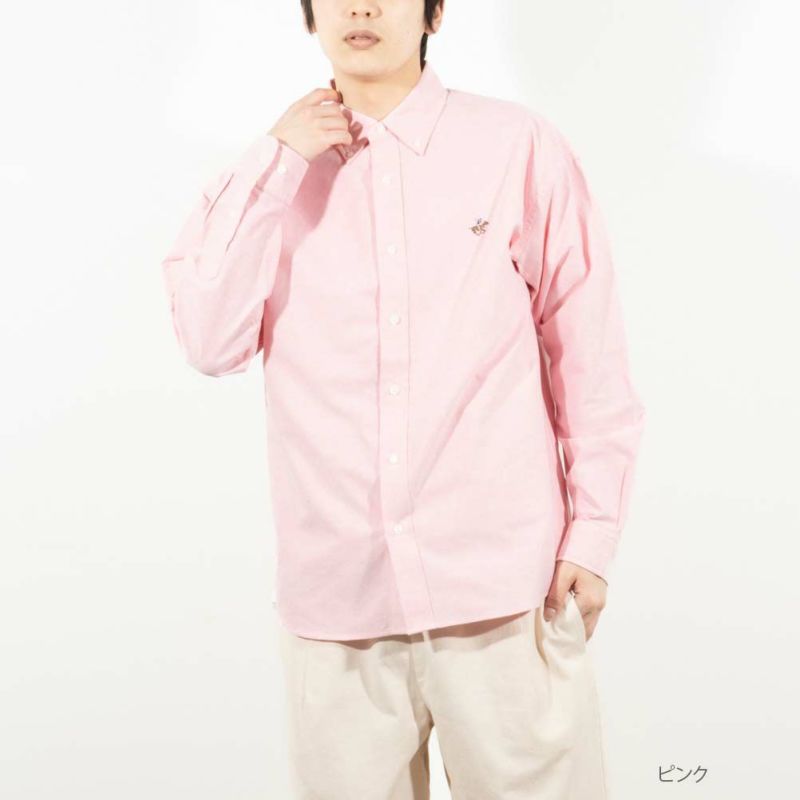 [期間限定価格]【オンラインストア限定】BEVERLY HILLS POLO CLUB オックスボタンダウンシャツ メンズ商品画像-4