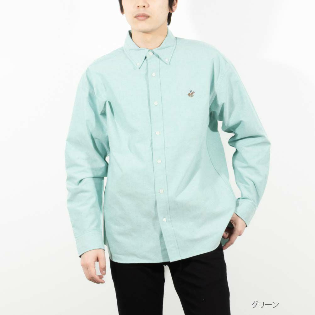 [期間限定価格]【オンラインストア限定】BEVERLY HILLS POLO CLUB オックスボタンダウンシャツ メンズ商品サムネイル-6