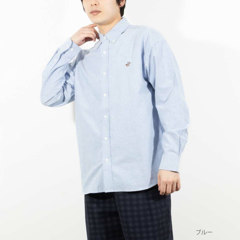 [期間限定価格]【オンラインストア限定】BEVERLY HILLS POLO CLUB オックスボタンダウンシャツ メンズ商品サムネイル-7