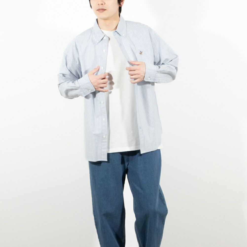 [期間限定価格]【オンラインストア限定】BEVERLY HILLS POLO CLUB オックスボタンダウンシャツ メンズ商品サムネイル-9