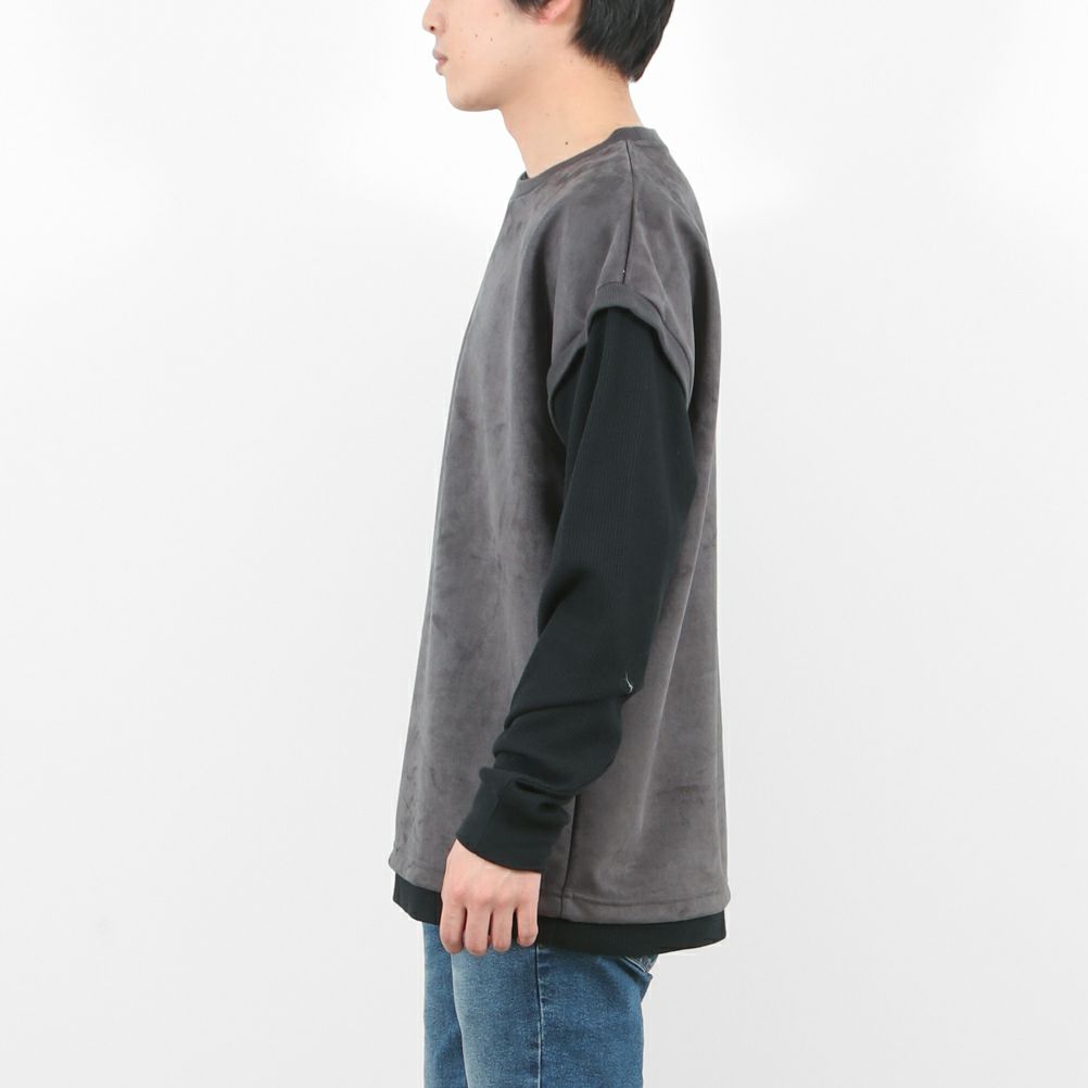 MOSSIMO ベストレイヤードTシャツ メンズ