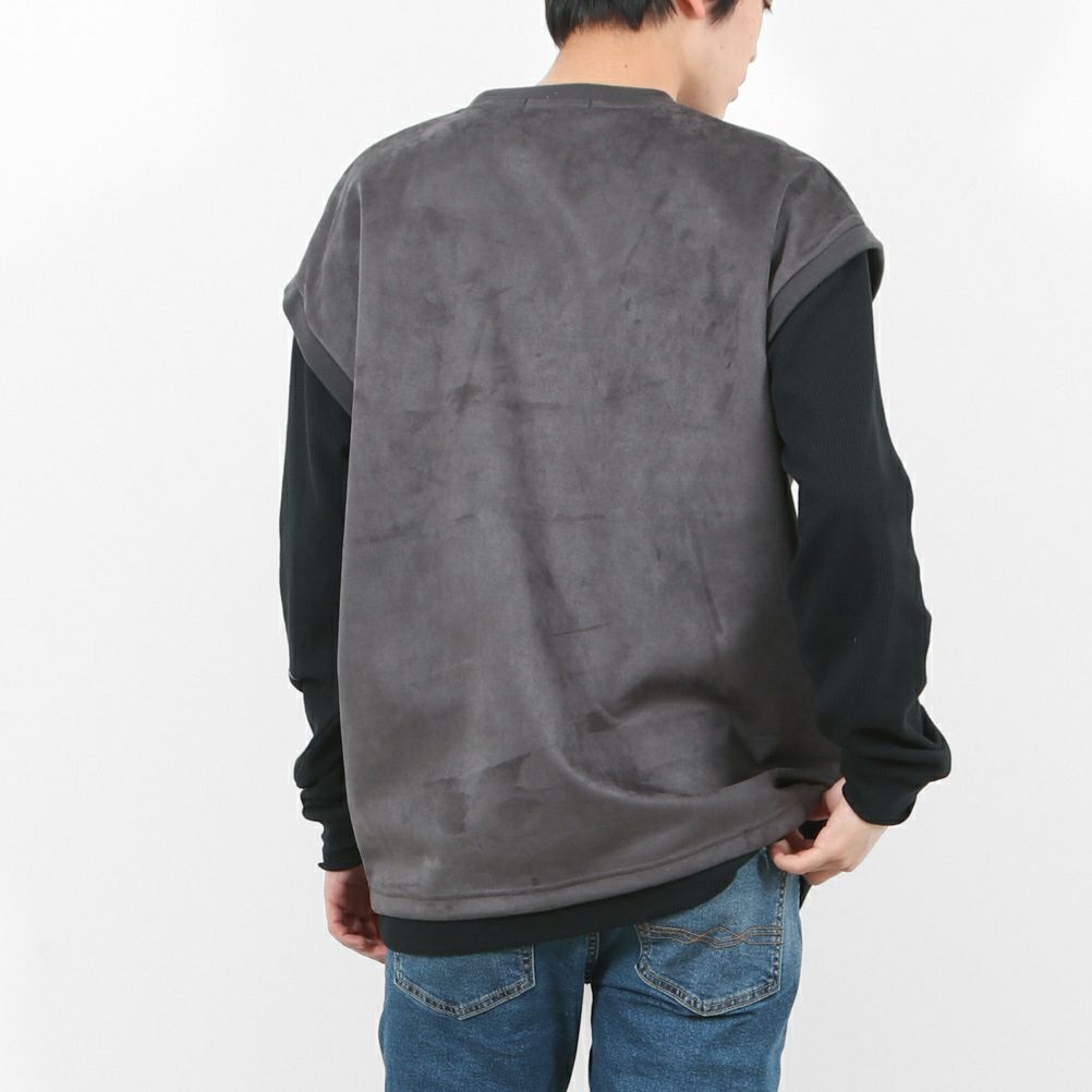 MOSSIMO ベストレイヤードTシャツ メンズ