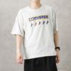 CONVERSE 吊るしシューズショートスリーブTシャツ メンズ ネコポス 対応商品