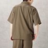 URBAN COLLECTION ドレープツイルルーズシャツ メンズ商品サムネイル-9