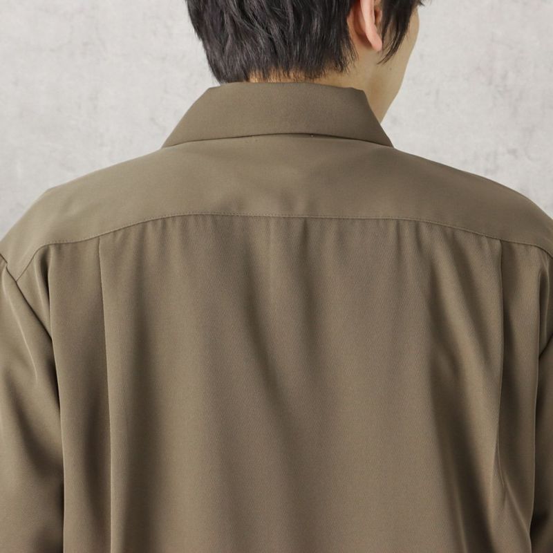 URBAN COLLECTION ドレープツイルルーズシャツ メンズ商品画像-14