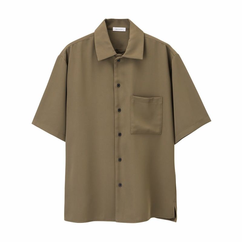 URBAN COLLECTION ドレープツイルルーズシャツ メンズ商品画像-17