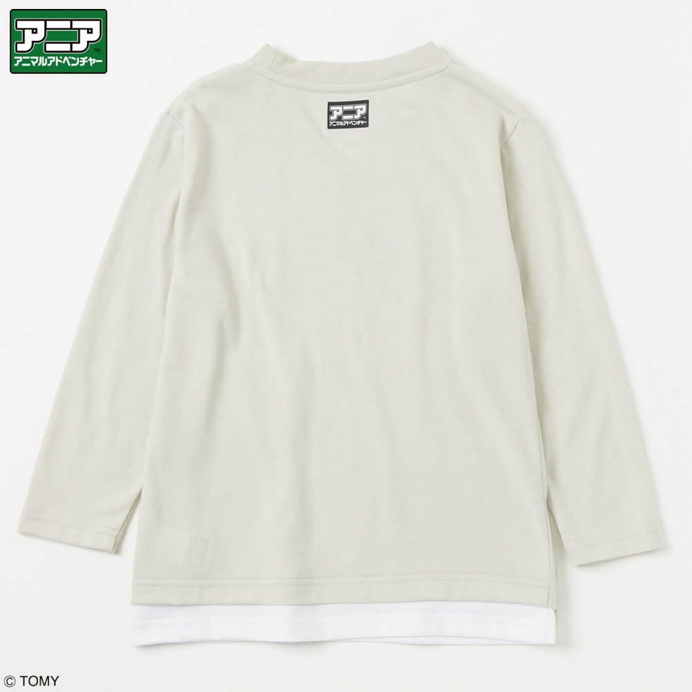 [期間限定価格]アニア アニマルアドベンチャー プリントロングスリーブTシャツ キッズ メール便 対応商品商品サムネイル-4