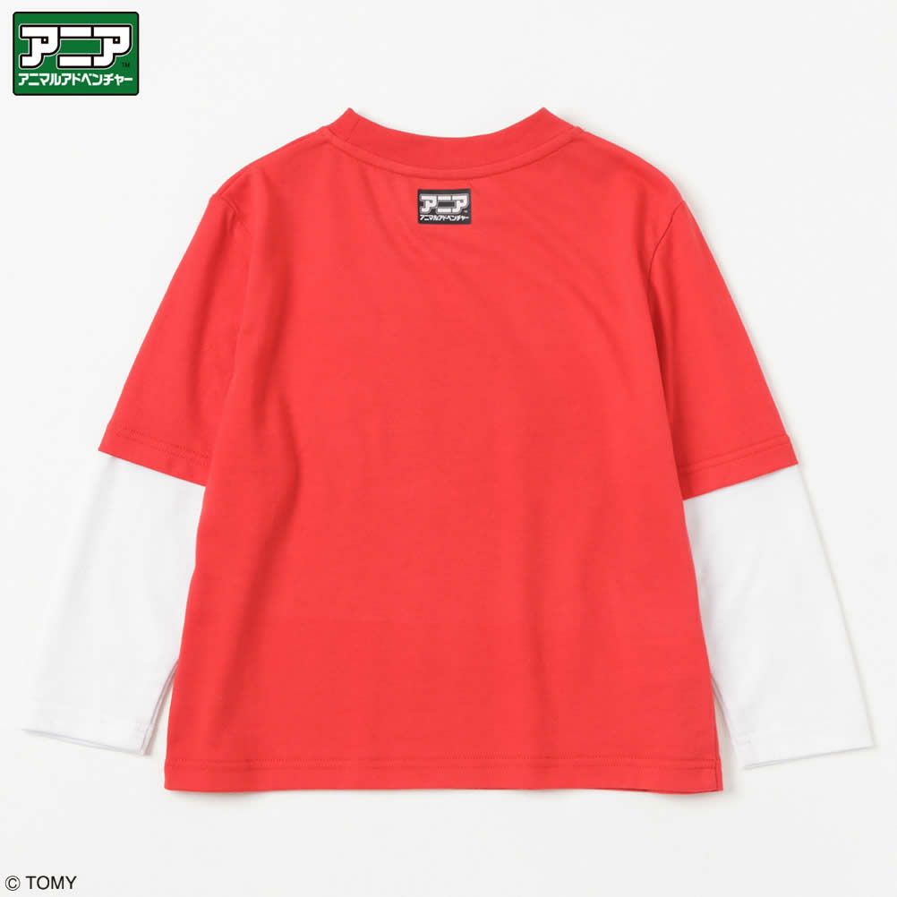 アニア アニマルアドベンチャー プリントロングスリーブTシャツ キッズ ネコポス 対応商品