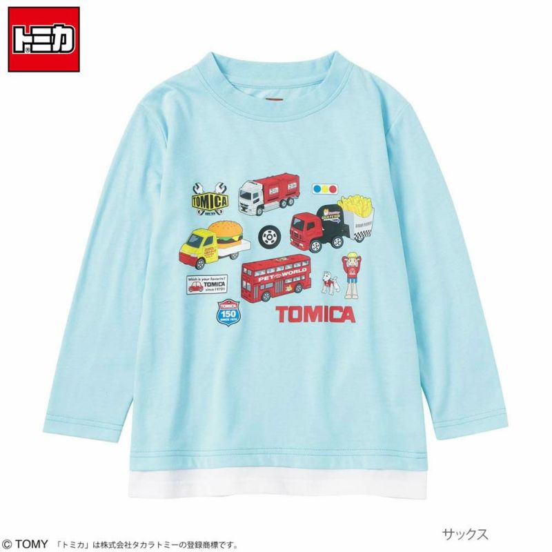 トミカ ロンT 長袖 100センチ 【おまけ付】 - トップス(Tシャツ