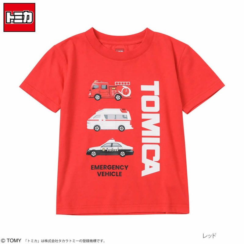 トミカ プリントショートスリーブTシャツ キッズ