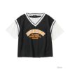 RICH MIX カレッジロゴメッシュフェイクレイヤードTシャツ キッズ ネコポス 対応商品