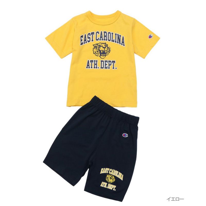 Champion Tシャツ＆ショートパンツセットアップ キッズ