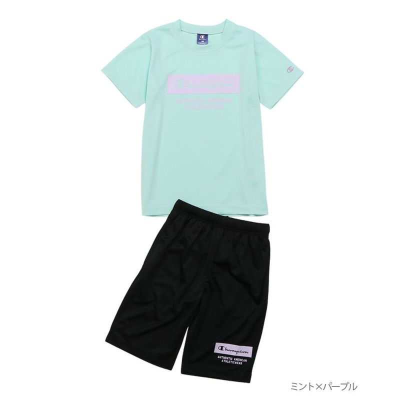 Champion Tシャツ＆ショートパンツセットアップ キッズ