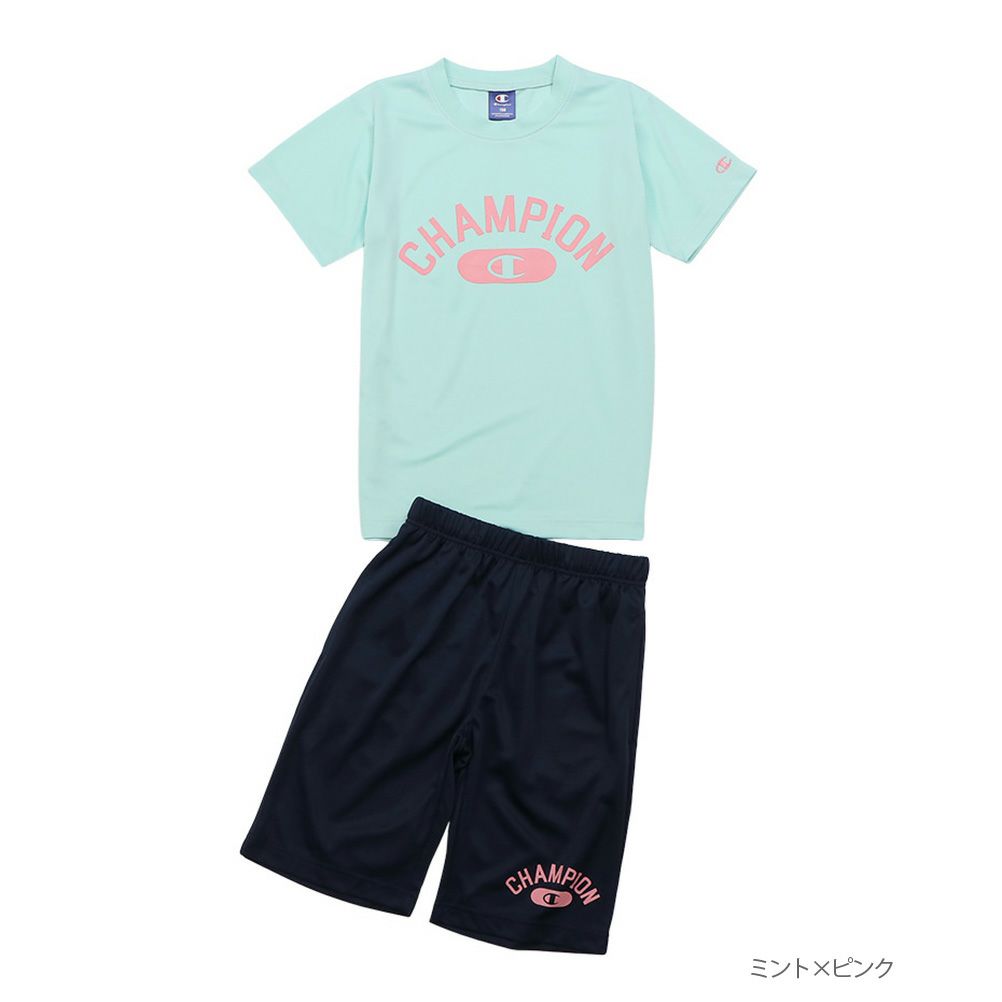 【オンラインストア限定】Champion Tシャツ＆ショートパンツセットアップ キッズ商品サムネイル-3