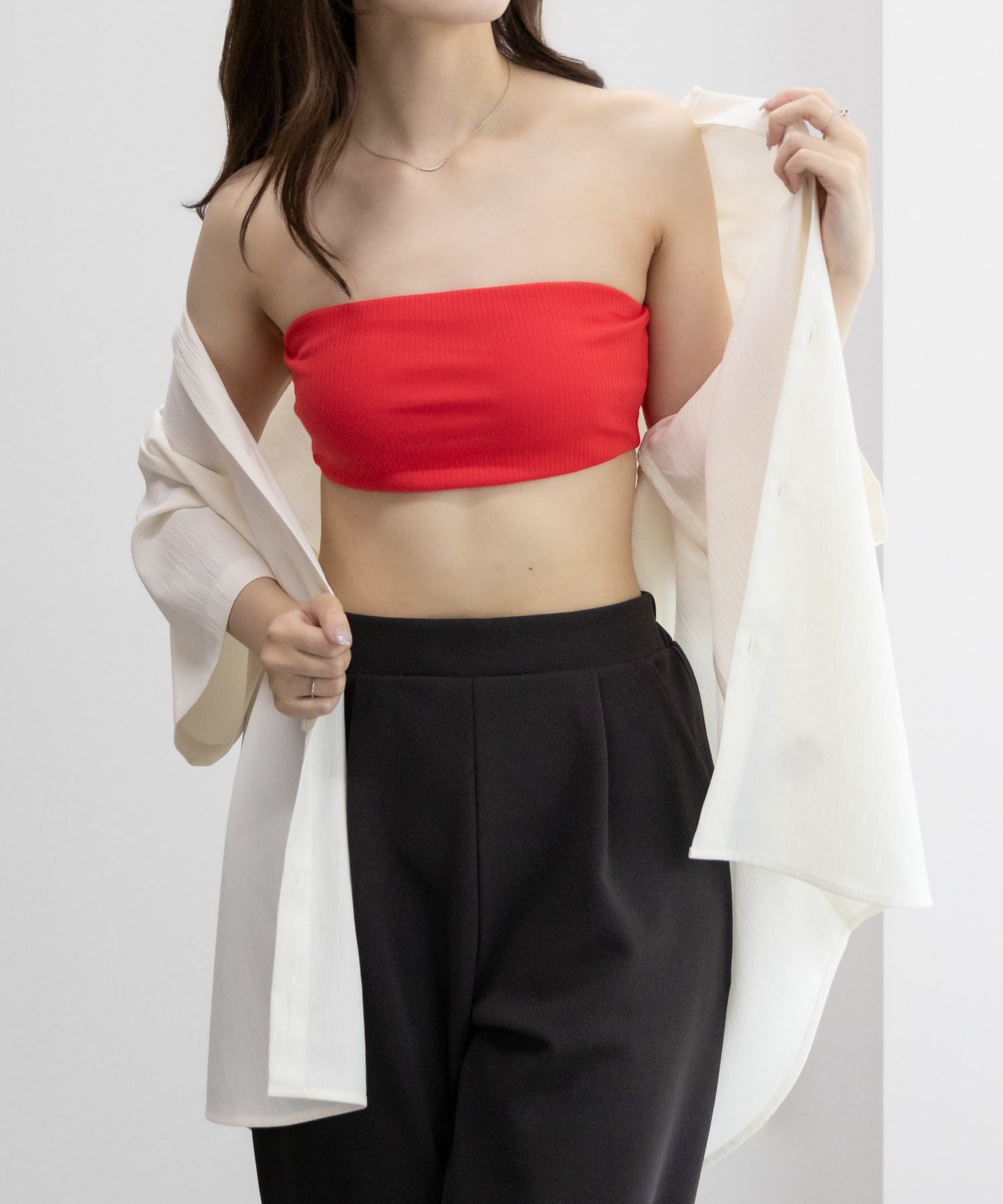 NAVY カップ付きバンドゥ レディース商品画像-3