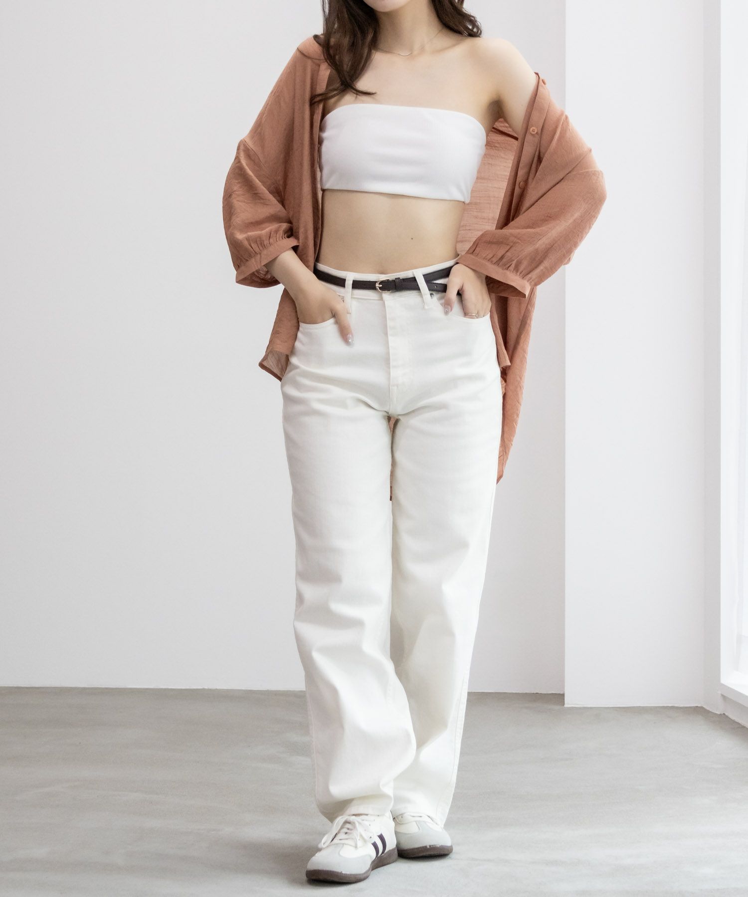 NAVY カップ付きバンドゥ レディース商品画像-6