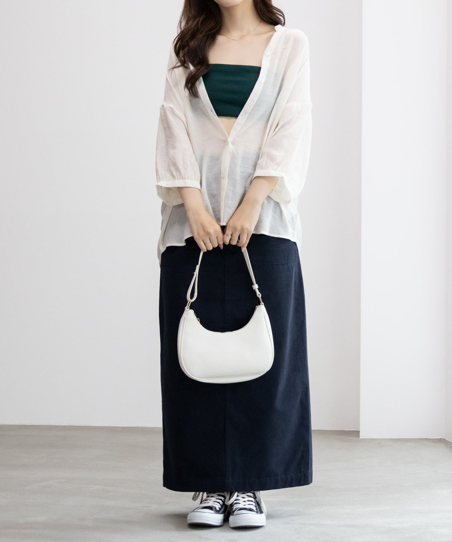 NAVY カップ付きバンドゥ レディース商品画像-8