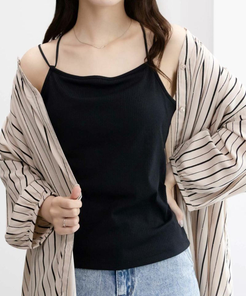 NAVY カップ付きキャミソール レディース商品画像-1