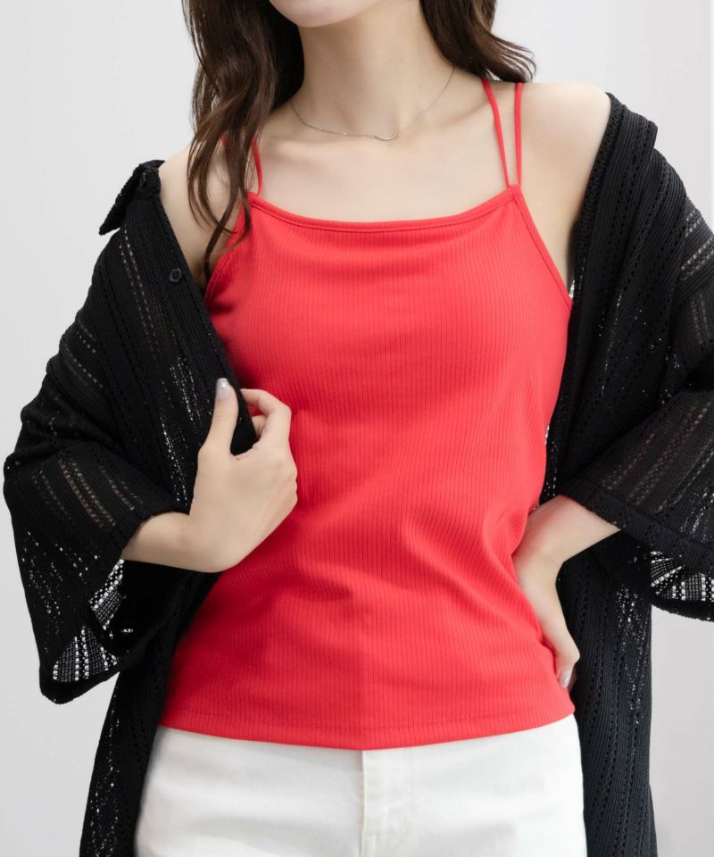 [期間限定価格]NAVY カップ付きキャミソール レディース商品画像-3