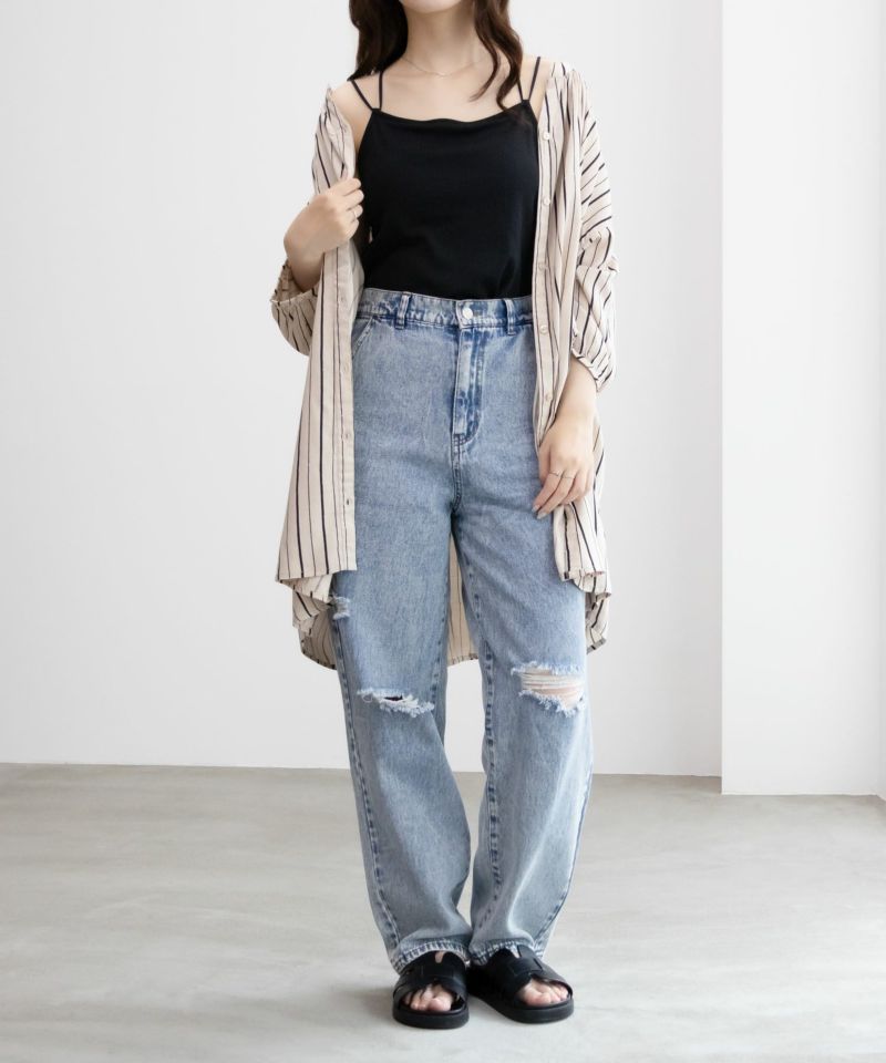 [期間限定価格]NAVY カップ付きキャミソール レディース商品画像-4