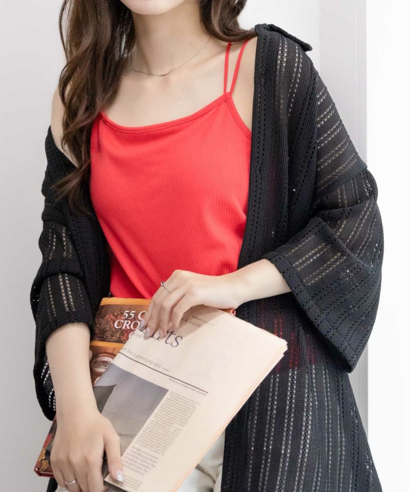 [期間限定価格]NAVY カップ付きキャミソール レディース商品画像-15