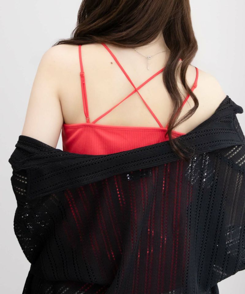 [期間限定価格]NAVY カップ付きキャミソール レディース商品画像-16