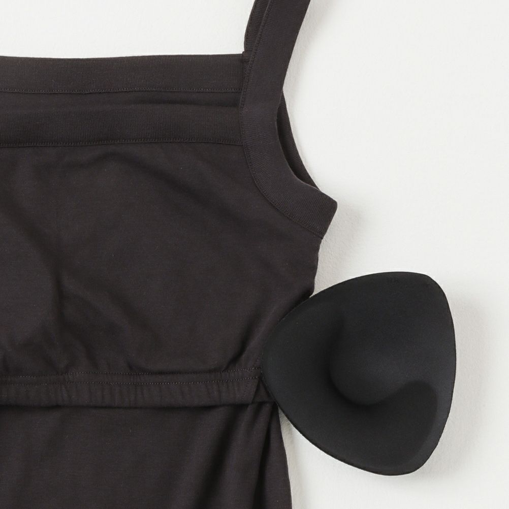 NAVY カップ付きタンクトップ レディース
