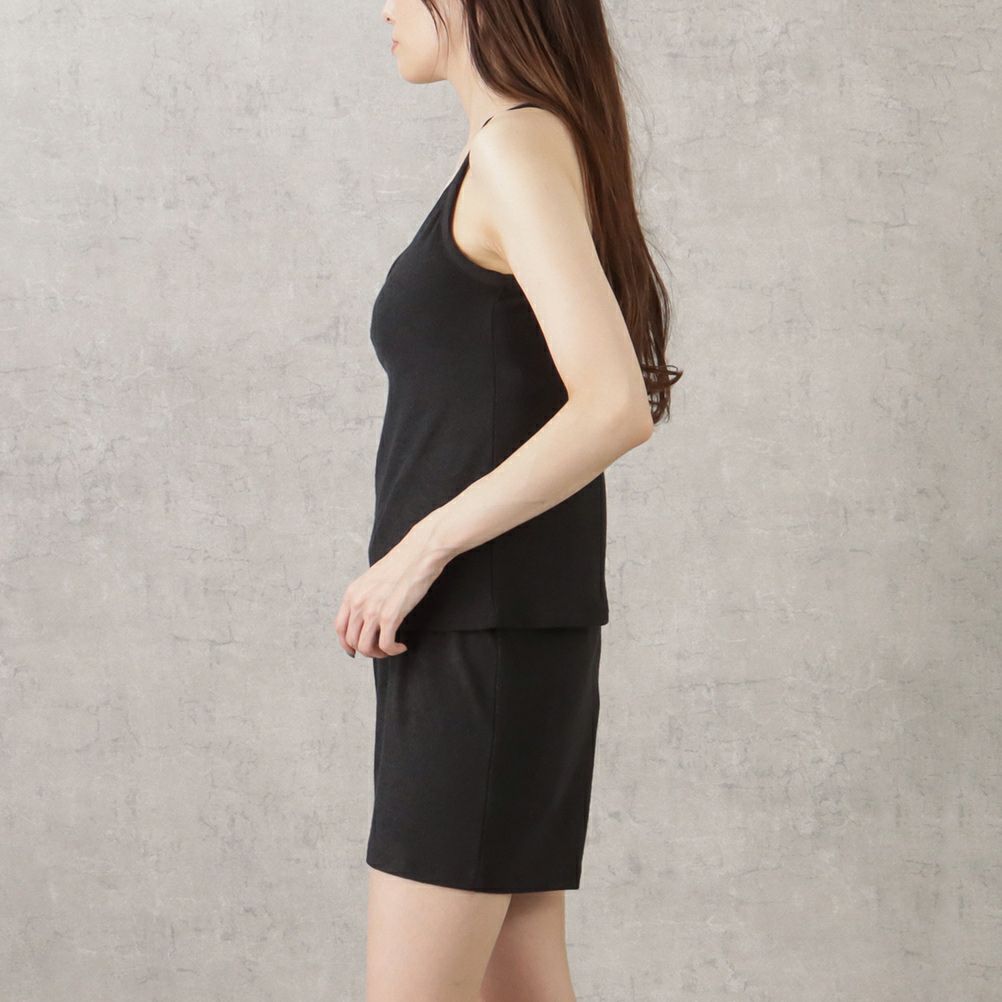 NAVY カップ付きパイルルームウェアセット レディース