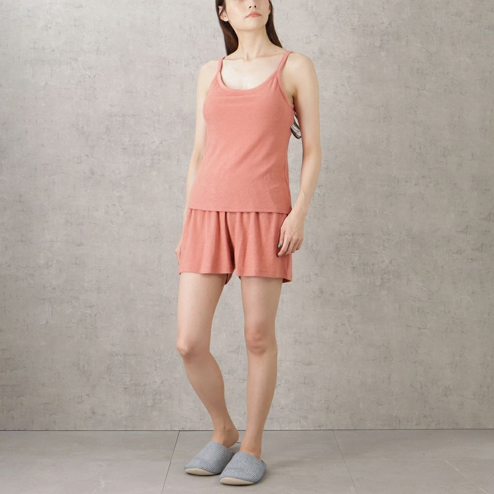 NAVY カップ付きパイルルームウェアセット レディース