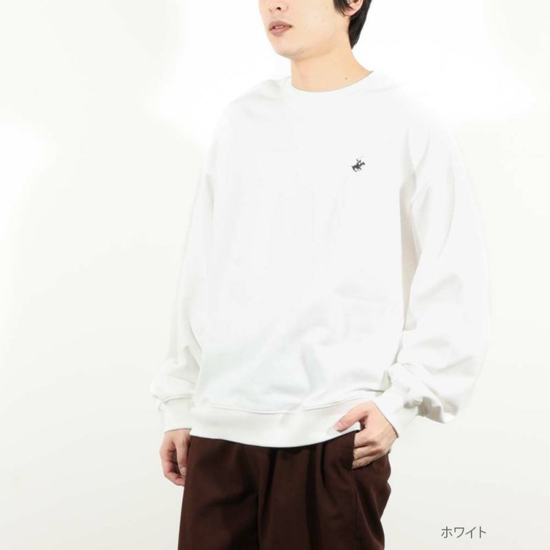 【オンラインストア限定】BEVERLY HILLS POLO CLUB 裏毛ビッグトレーナー メンズ商品画像-2