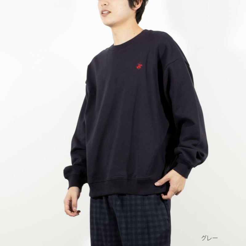 【オンラインストア限定】BEVERLY HILLS POLO CLUB 裏毛ビッグトレーナー メンズ商品画像-4