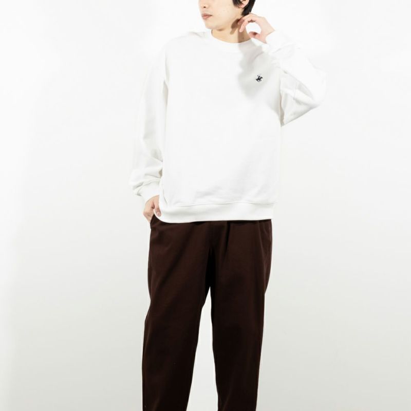 【オンラインストア限定】BEVERLY HILLS POLO CLUB 裏毛ビッグトレーナー メンズ商品画像-9