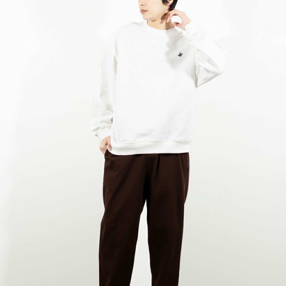 【オンラインストア限定】BEVERLY HILLS POLO CLUB 裏毛ビッグトレーナー メンズ商品サムネイル-9