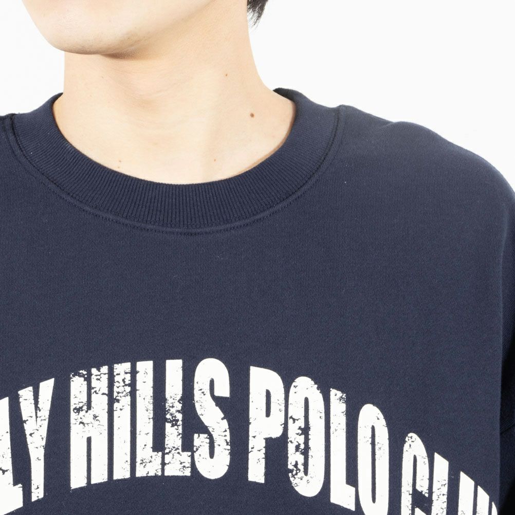 【オンラインストア限定】BEVERLY HILLS POLO CLUB 裏毛ビッグトレーナー メンズ商品サムネイル-11