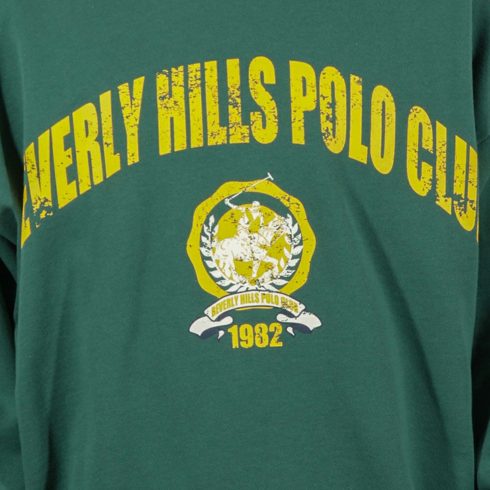 BEVERLY HILLS POLO CLUB 裏毛ビッグトレーナー メンズ